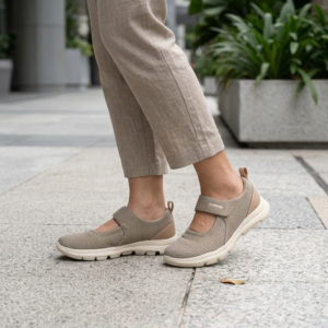 LARRIE Ladies Casual Sporty Slip-On Flats