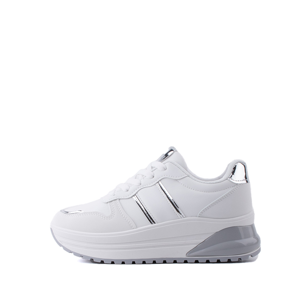 LARRIE Ladies Mid Wedges Sporty Sneakers - Image 3