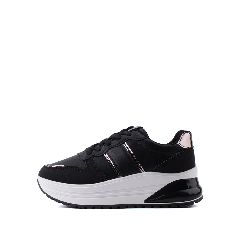 LARRIE Ladies Mid Wedges Sporty Sneakers - Image 2