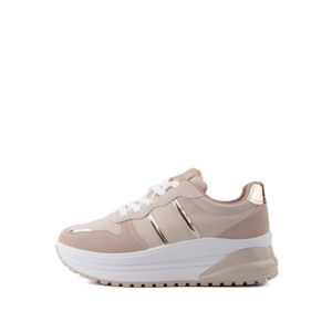 LARRIE Ladies Mid Wedges Sporty Sneakers