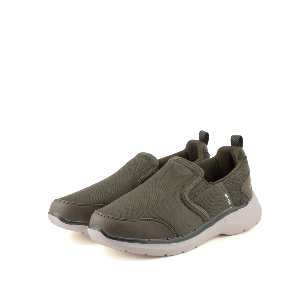 LARRIE Men Olive New Arrival Perfect Festive Slip On Shoes 552301-WA1SV-7P-OLIVE - Image 2