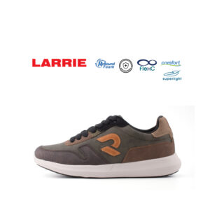 LARRIE Men Olive Trendy Easy Go Sneakers (Smaller Sizes Available) 582402-WA1SV-7P-OLIVE