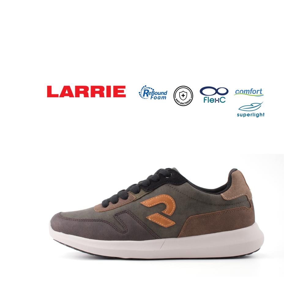 LARRIE Men Olive Trendy Easy Go Sneakers (Smaller Sizes Available) 582402-WA1SV-7P-OLIVE