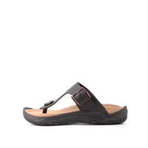 LARRIE Men Coffee Fashion Casual Clip Thong Sandals (Big Sizes Available)
