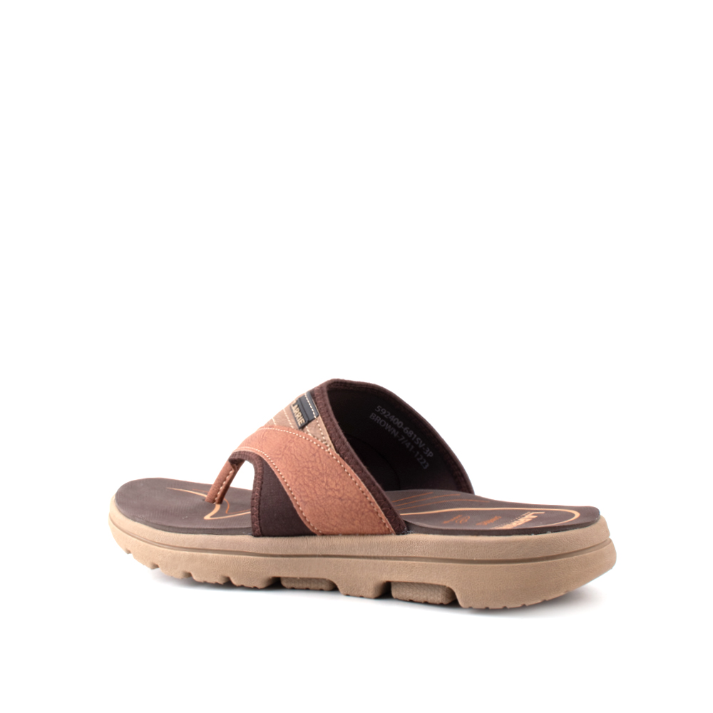 LARRIE Men Brown All Day Comfort Sliders (Big Size Available) - Image 6