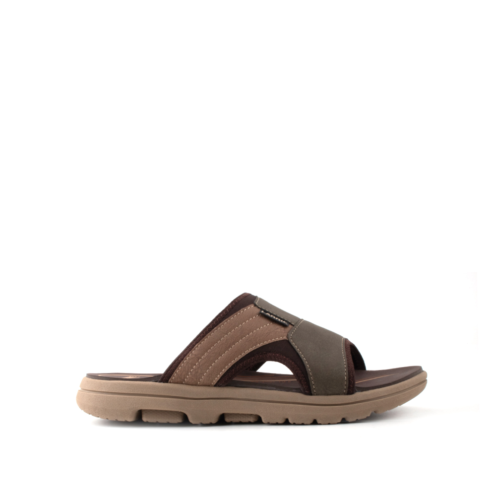 LARRIE Men Olive All Day Comfort Sliders (Big Size Available) - Image 2
