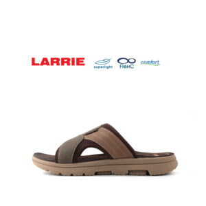 LARRIE Men Olive All Day Comfort Sliders (Big Size Available) 592400-683SV-7P-OLIVE