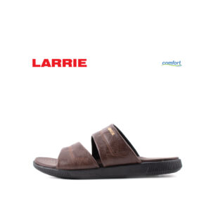 LARRIE Men Dark Brown Comfy Open Toe Sandals (Small Size Available) 592401-682SV-32P-D.BROWN