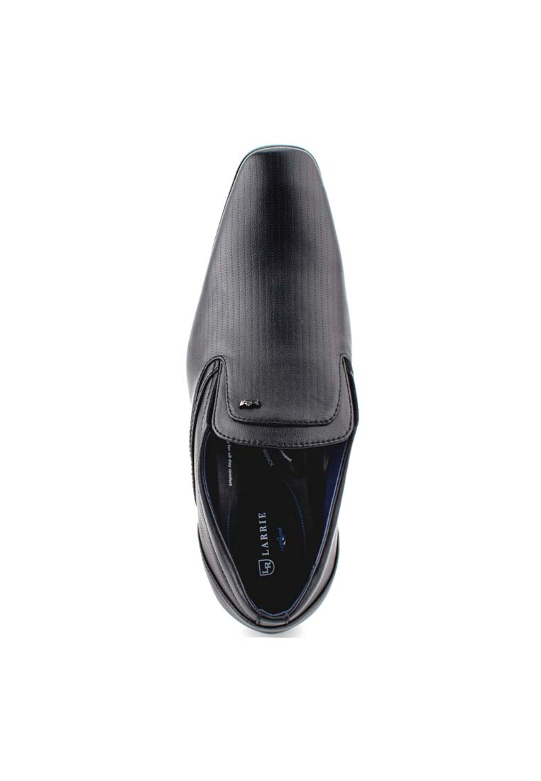 LR LARRIE Men Black Slip On Smart Casual Business Wear - Image 3