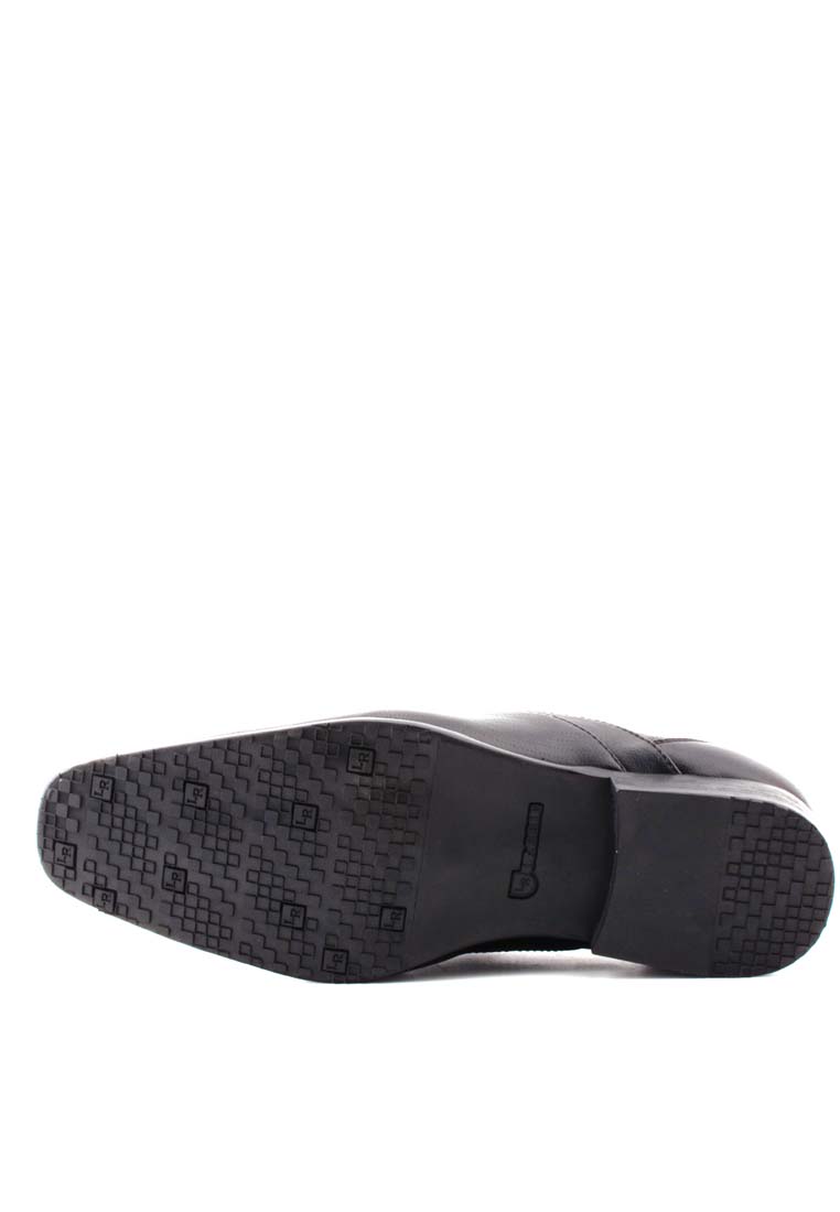 LR LARRIE Men Black Slip On Smart Casual Business Wear - Image 2