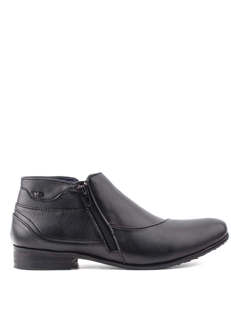 LR LARRIE Men Black Smart Casual Office Wear Boots - Image 6