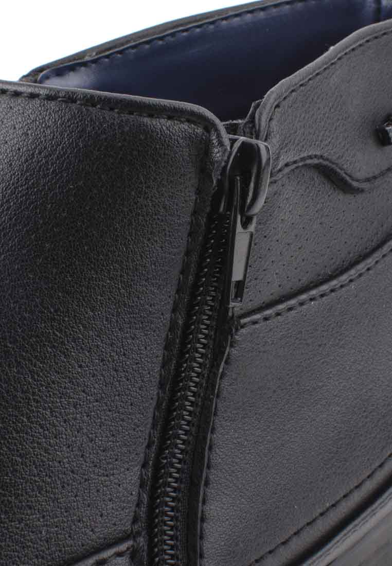 LR LARRIE Men Black Smart Casual Office Wear Boots - Image 4