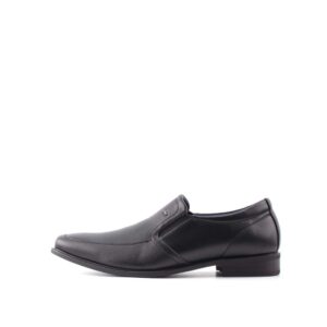 LR LARRIE Men Black Soft Classic Rounded Toe Business Wear 902401-NI1SV-1P-BLACK