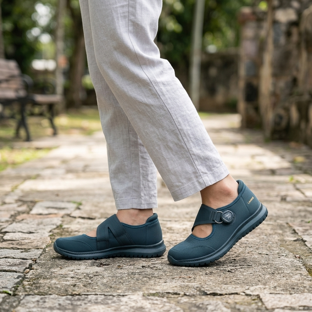 LARRIE Ladies Emma Water Repellent Sneakers - Image 2