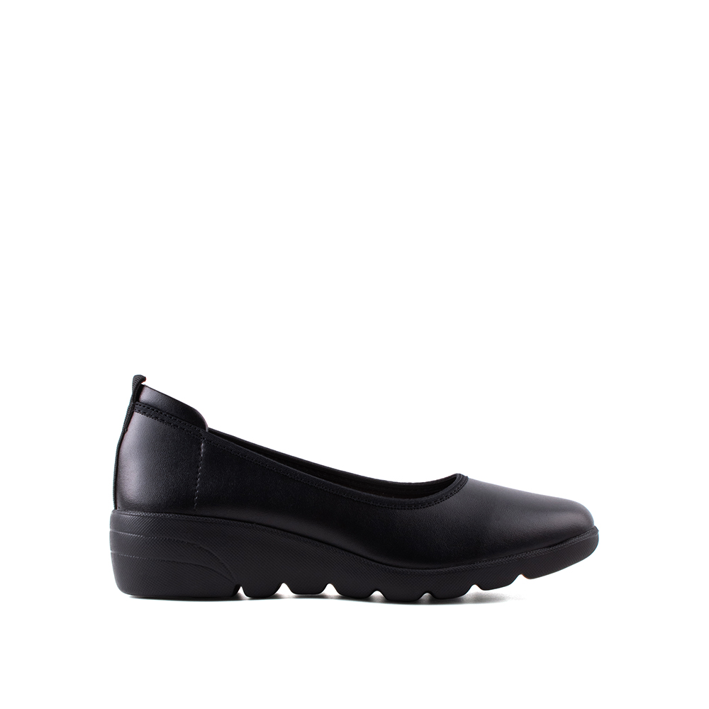 LARRIE Women Xena Black Formal Comfort Slip-On - L32403-RI02SV-1-BLACK - Image 7