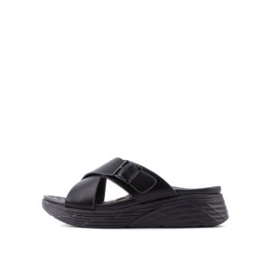 LARRIE Ladies Natalie Buckle Slip On Sandals