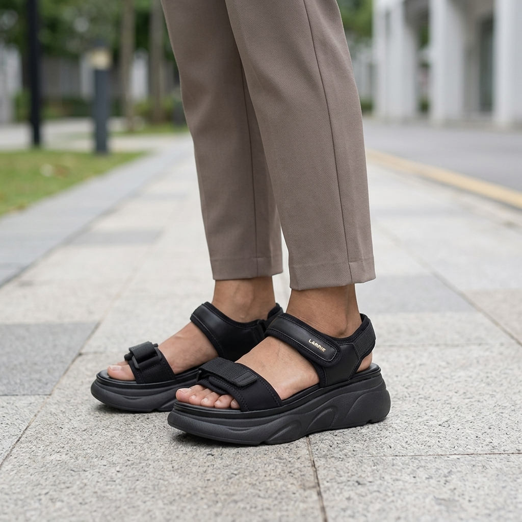 LARRIE Ladies Nancy Everyday Comfort Sandals - Image 4
