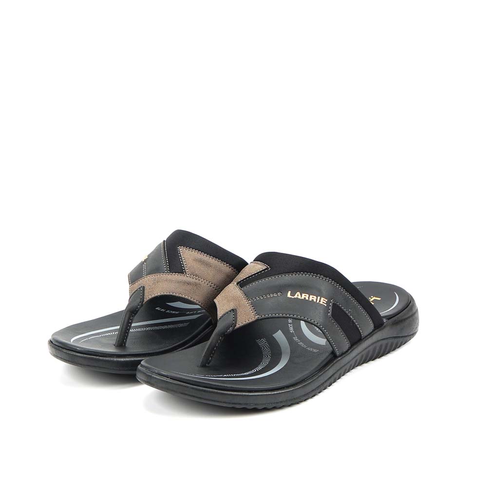 LARRIE Men Olive Comfy Feet Slip On Thongs 592512-681SV-7P-OLIVE - Image 7