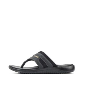 LARRIE Men Olive Comfy Feet Slip On Thongs 592512-681SV-7P-OLIVE