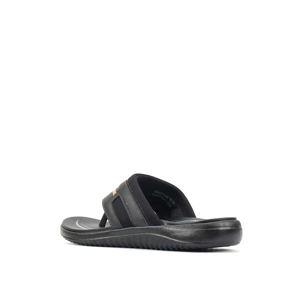 LARRIE Men Olive Comfy Feet Slip On Thongs 592512-681SV-7P-OLIVE - Image 6