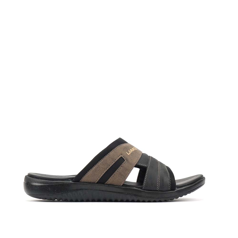 LARRIE Men Olive Comfy Feet Slip On Sliders 592512-682SV-7P-OLIVE - Image 2