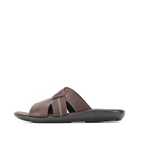 LARRIE Men Coffee Breeze Walk Casual Open Toe Sandals 592581-683SV-33P-COFFEE
