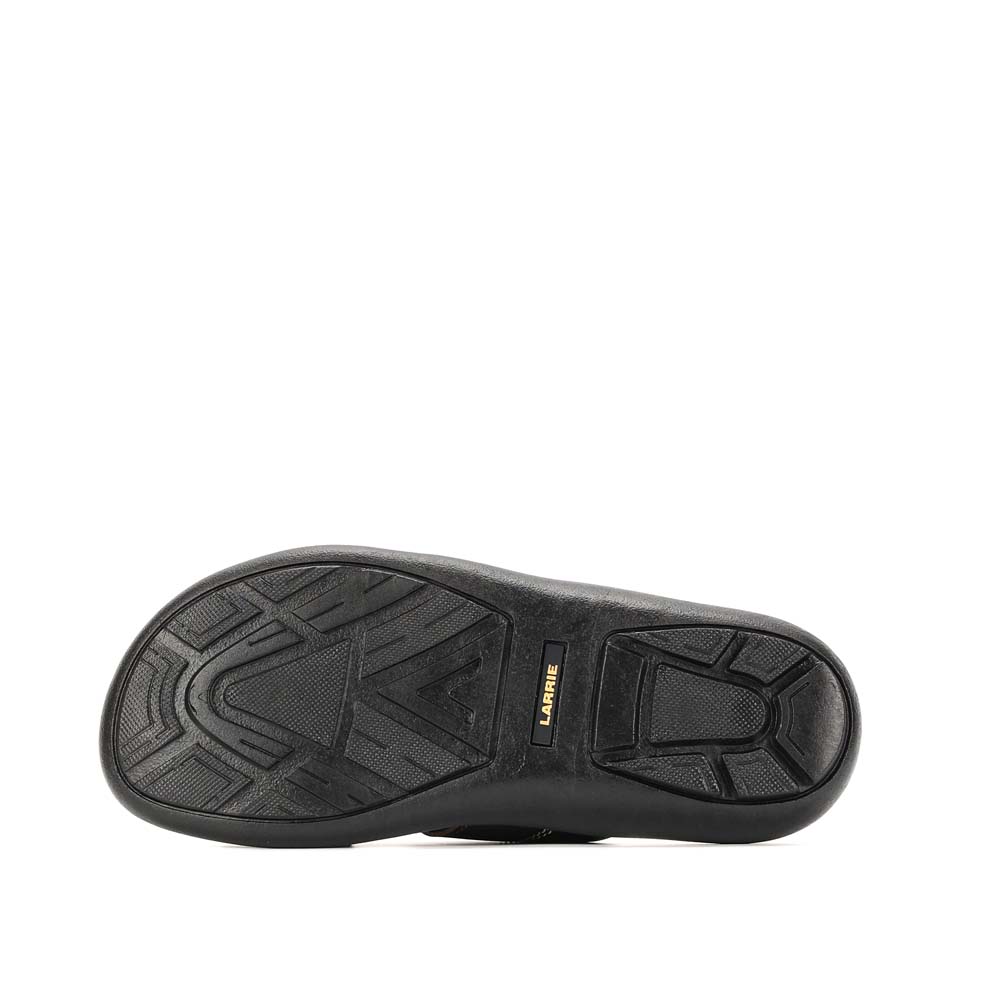 LARRIE Men Coffee Breeze Walk Casual Open Toe Sandals 592581-683SV-33P-COFFEE - Image 3