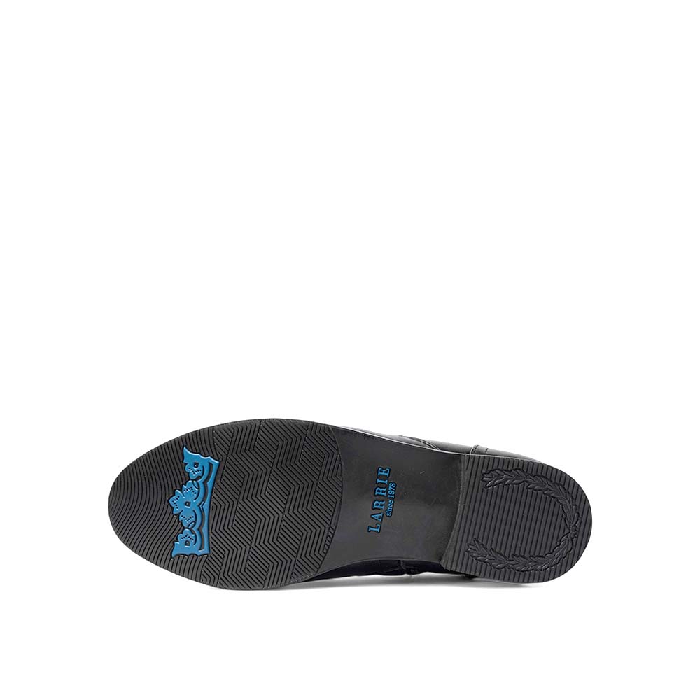 LR LARRIE Men Black Elite Zip-Up Ankle Boots - Image 3