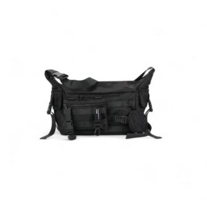 LARRIE Unisex One Shoulder Street Wear Sling Bags