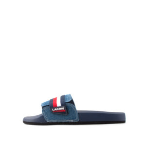 LARRIE Men Denim Comfort Sliders (BIG SIZE AVAILABLE)