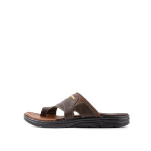 LARRIE Men Dark Olive New Single Toe Comfortable Silders