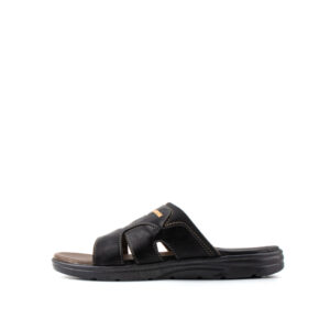 LARRIE Men Black Easy Go Comfy Sandals