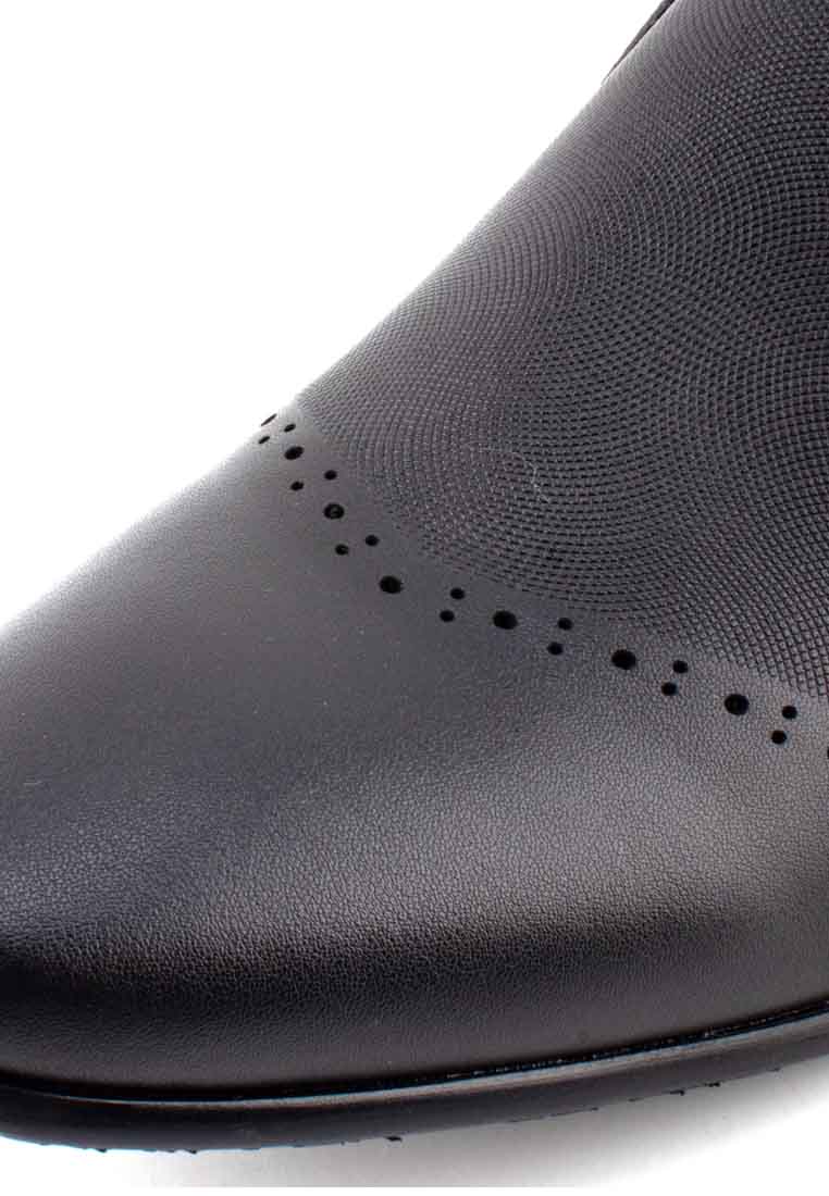 LR LARRIE Men Black All Match Trendy Casual Oxford Shoes - Image 4