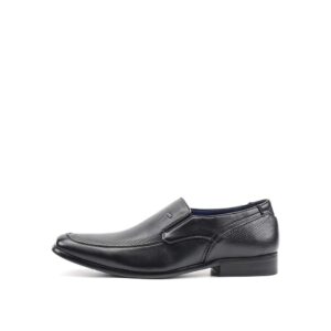 LR LARRIE Men Smart Black Lace Up Business Wear