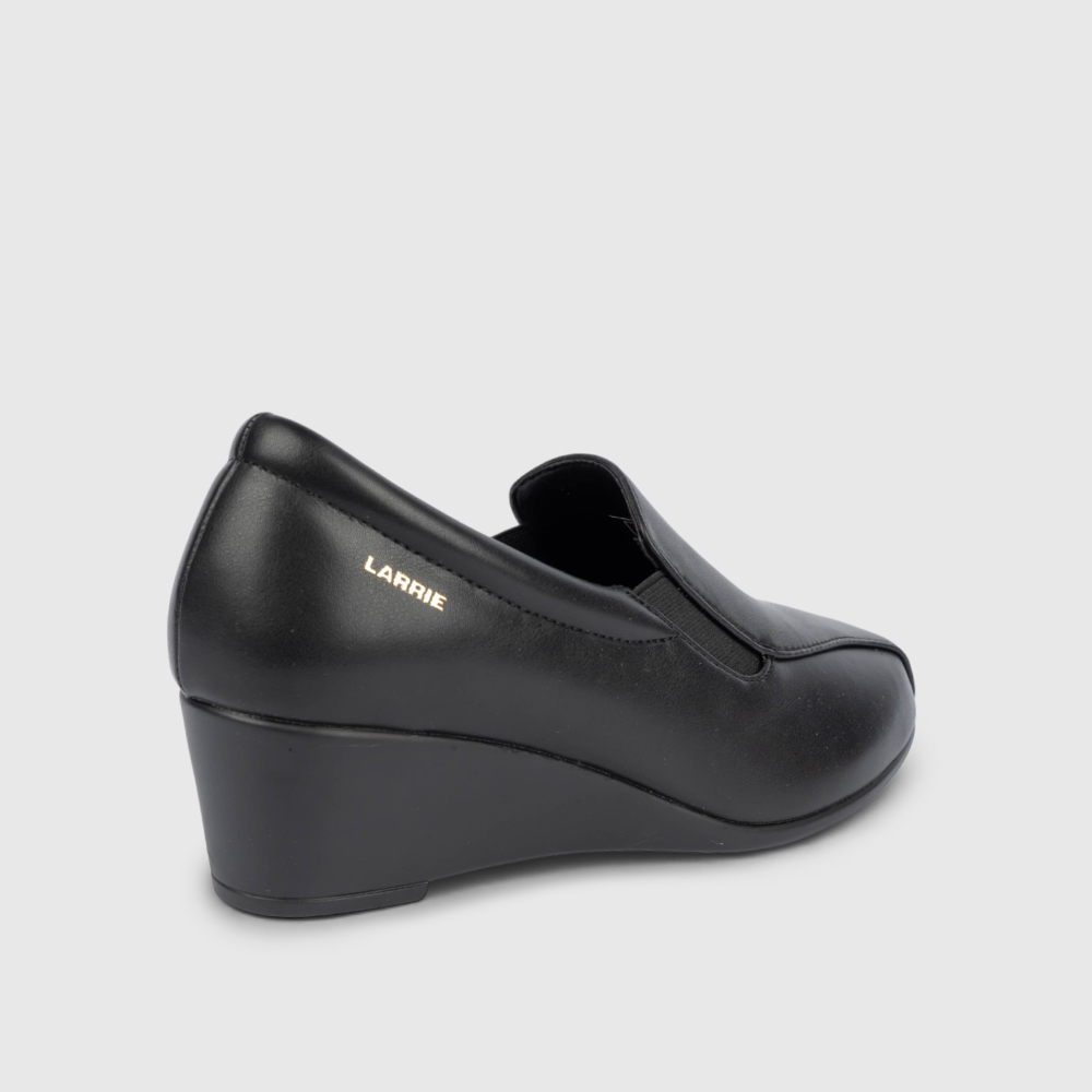 LARRIE Ladies Vienna Slip-On Wedge - Image 3