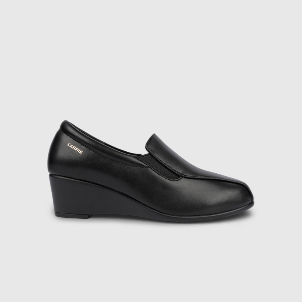 LARRIE Ladies Vienna Slip-On Wedge - Image 7