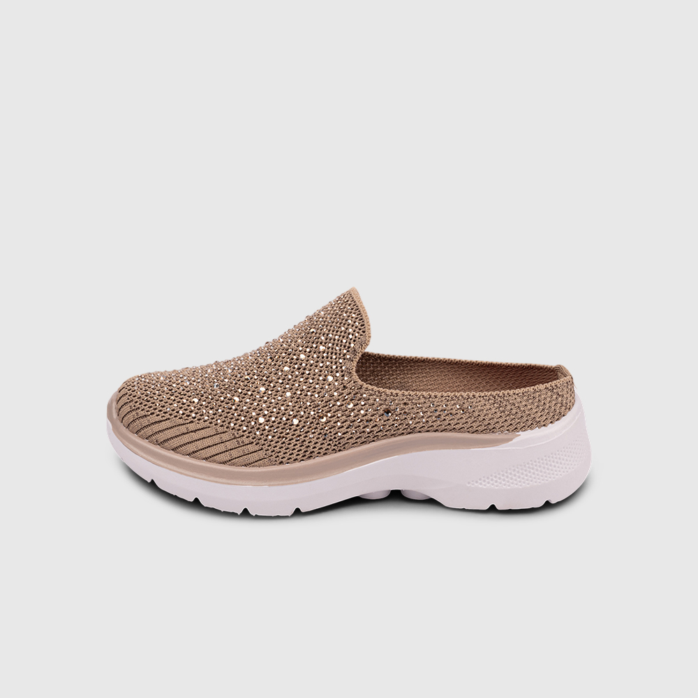 LARRIE Ladies Kendall Slip-On Knit Comfort Shoes - Image 3