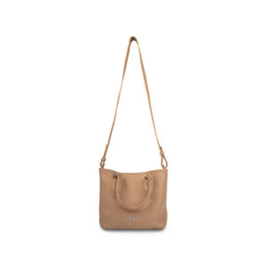 LARRIE Ladies Structured Pebbled Shoulder Bag