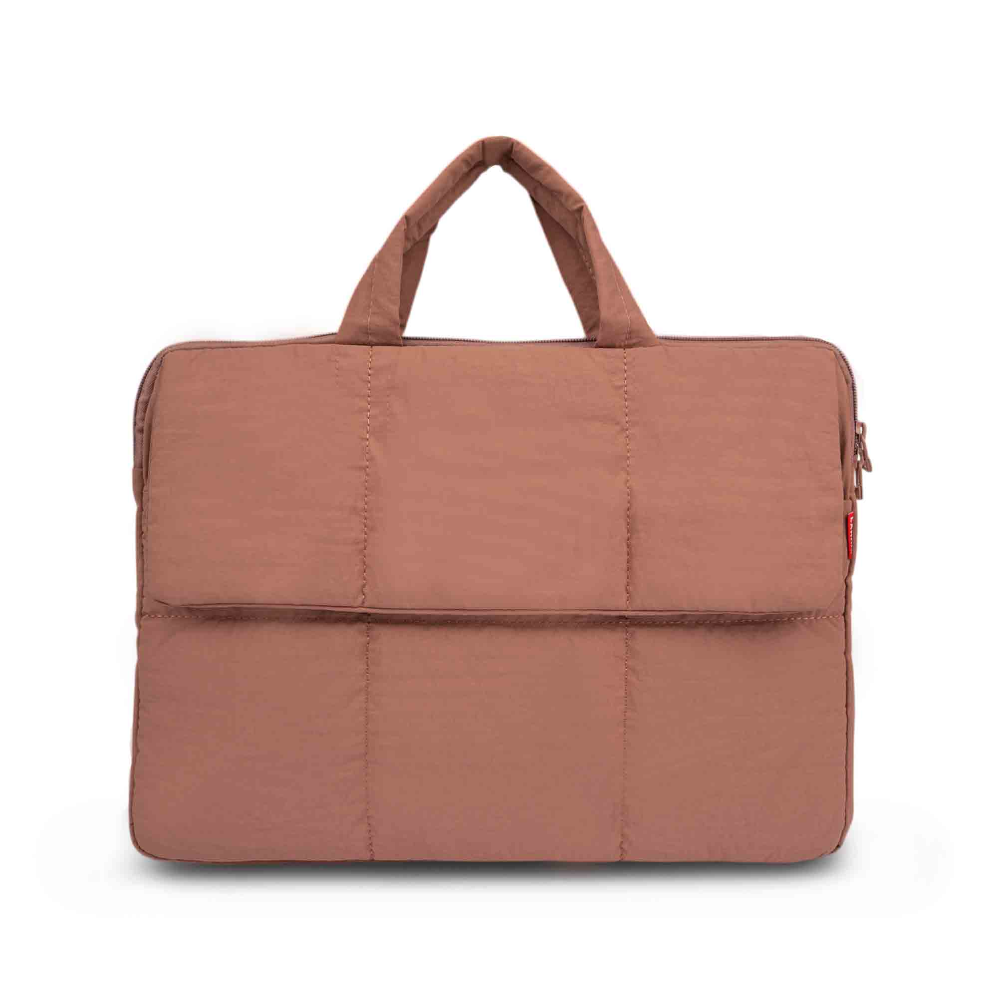 LARRIE Unisex Fabric Compact Laptop Bag - Image 5