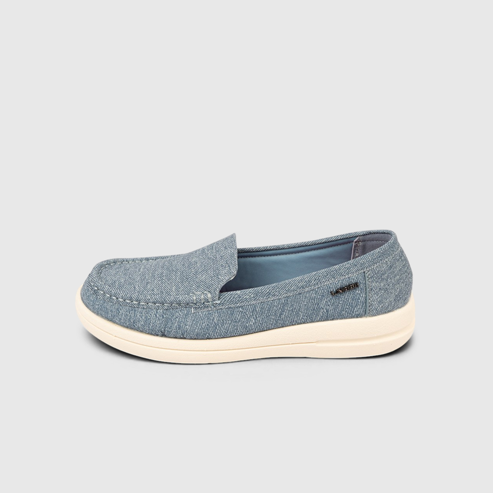 LARRIE Ladies Fabric Slip‑On Comfort Shoe - Image 2