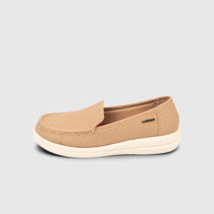 LARRIE Ladies Fabric Slip‑On Comfort Shoe