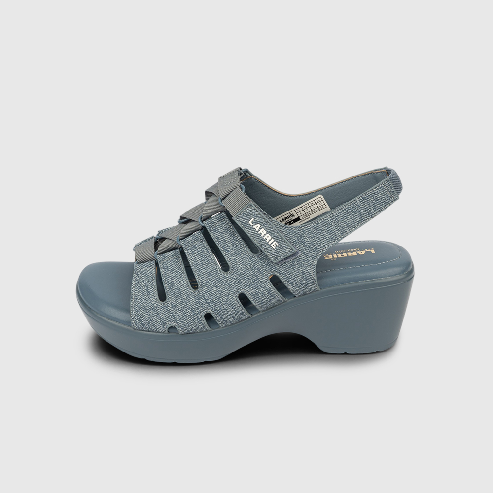 LARRIE Ladies Gracie 3-Inch Heel Platform Wedges - Image 2