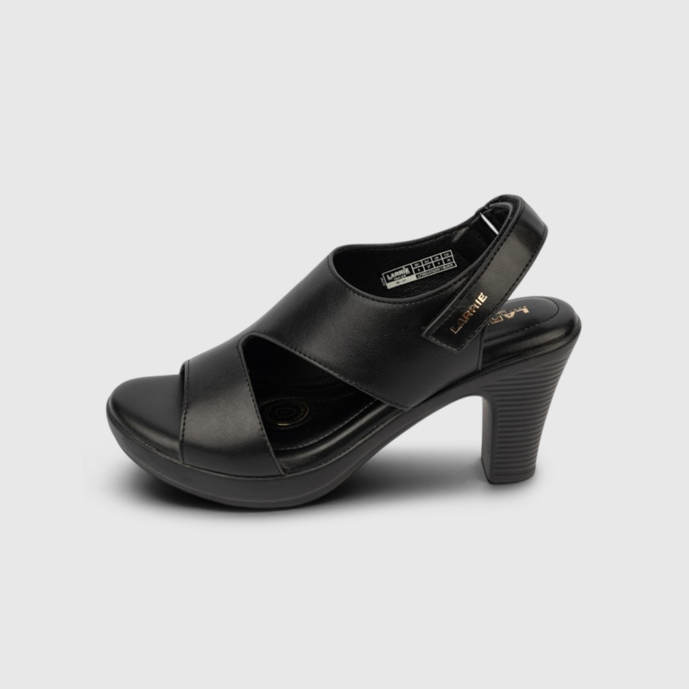 LARRIE Ladies Juliet Adjustable Heel Sandals - Image 2