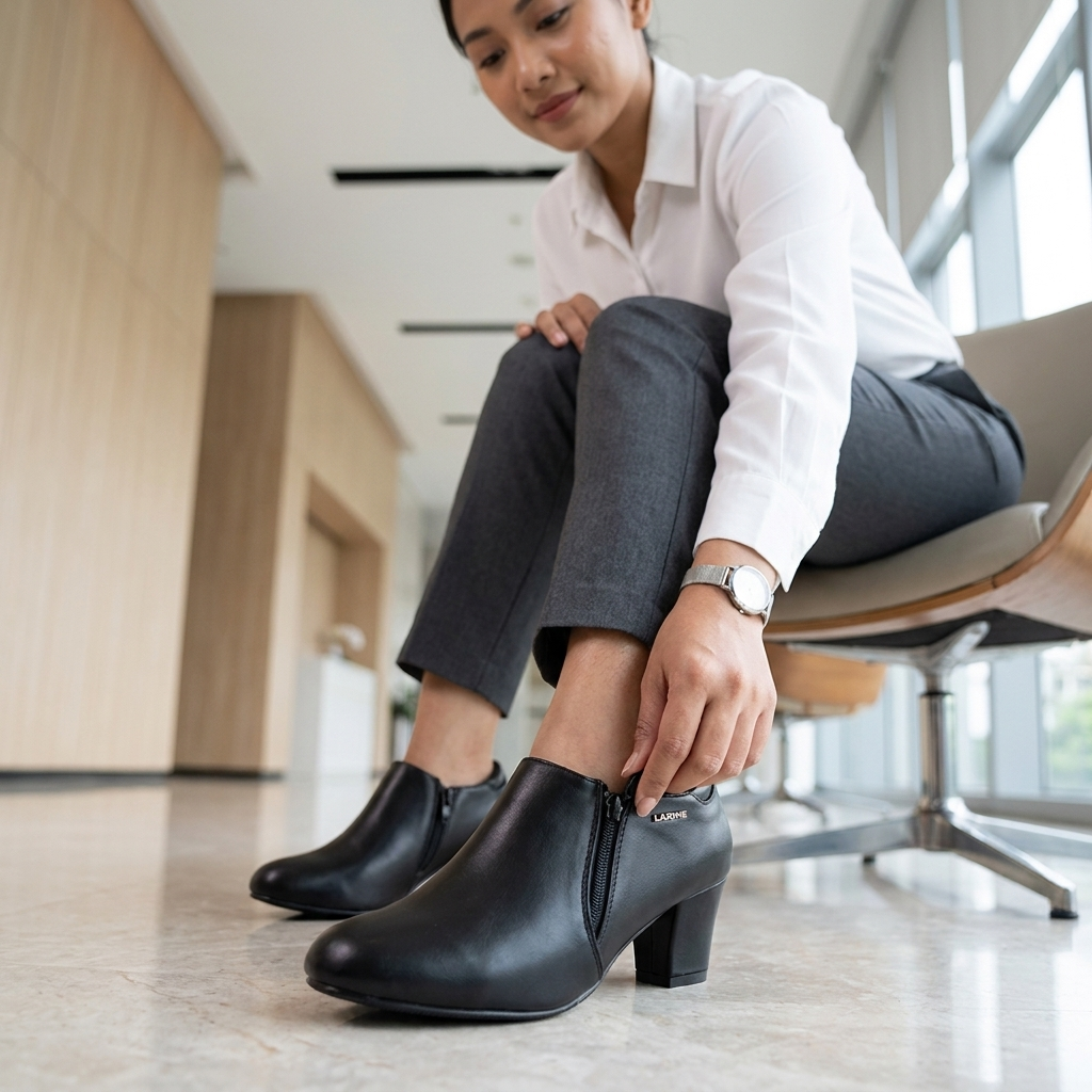 LARRIE Ladies Janet Business Comfort Heels - Image 2