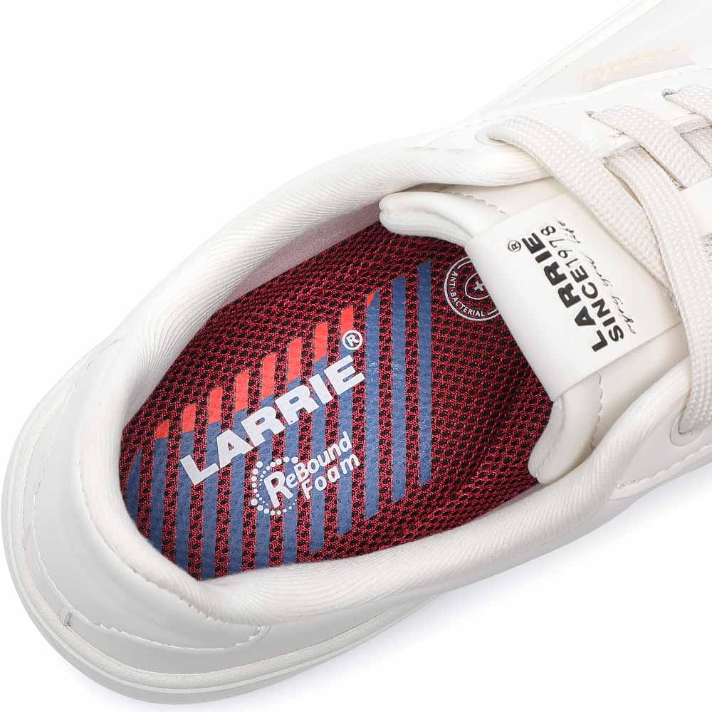 LARRIE Men Milk Classic Comfort Ease Sneakers - Image 6