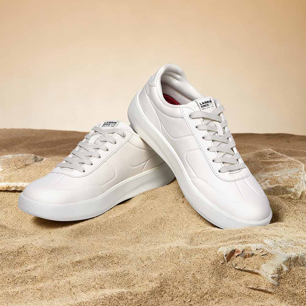 LARRIE Men Milk Classic Comfort Ease Sneakers - Image 9