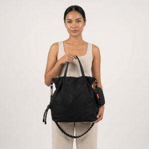LARRIE Ladies Fabric Shoulder & Crossbody Bag